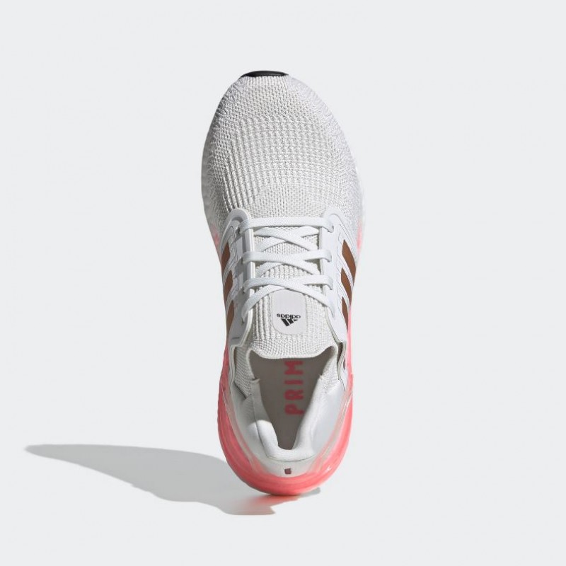 Giày adidas Ultra Boost 20 Nữ- Trắng Hồng